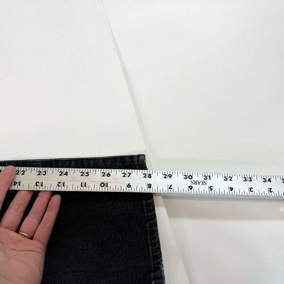 Madewell The Perfect Vintage Crop Jeans Womens 33T Blue Cotton Blend Stretch - Picture 2 of 13